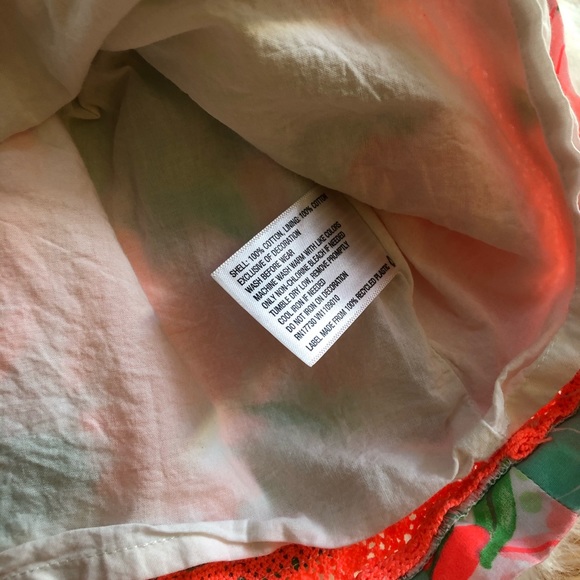 Cat & Jack neon floral dress 6-9 months - Picture 4 of 6